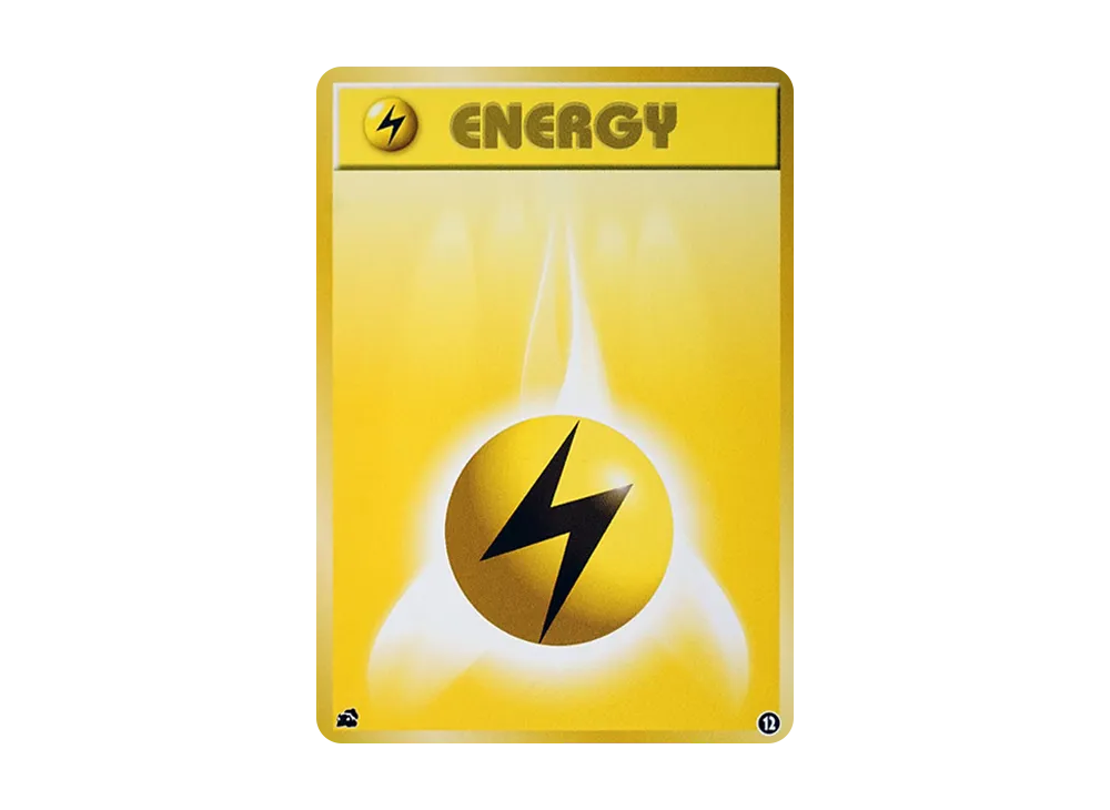【Raw】 Lightning Energy : Old Back [PMCGI No.012](Expansion Pack"Intro Pack