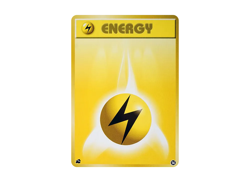 【Raw】 Lightning Energy : Old Back [PMCGI No.014](Expansion Pack"Intro Pack