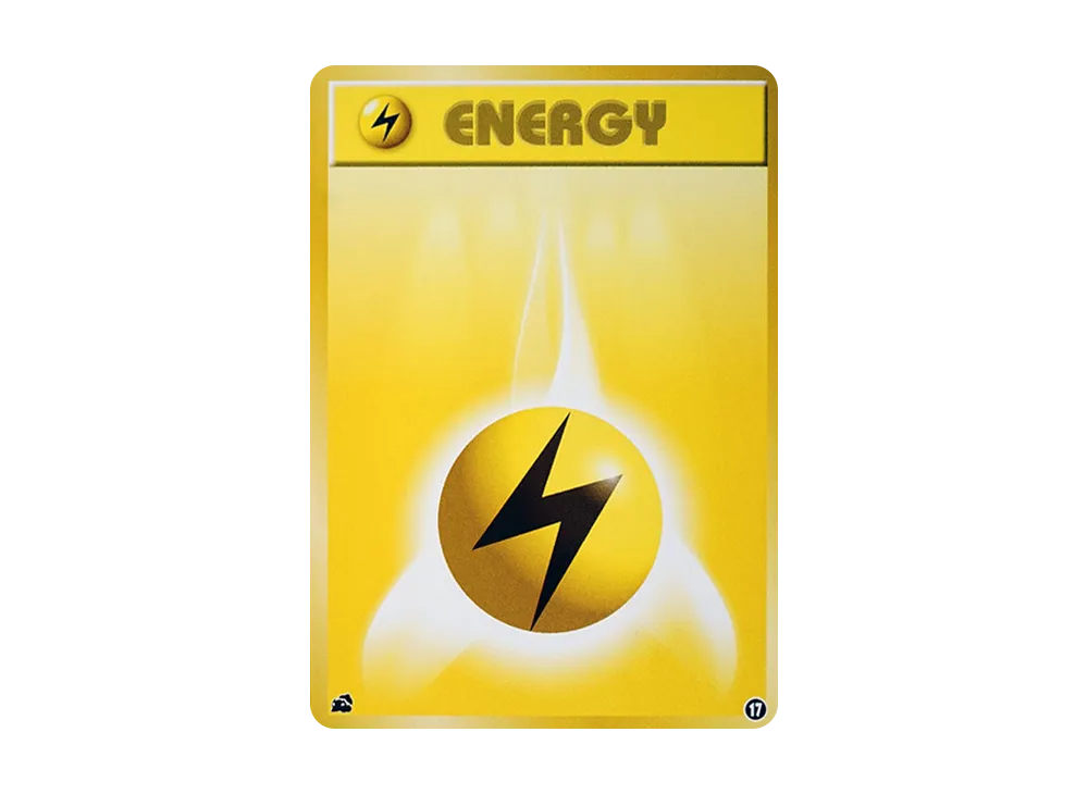 【Raw】 Lightning Energy : Old Back [PMCGI No.017](Expansion Pack"Intro Pack