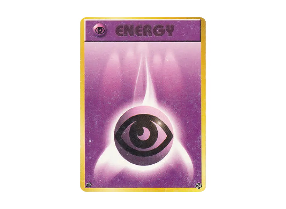 【Raw】 Psychic Energy : Old Back [PMCGI No.024](Expansion Pack"Intro Pack