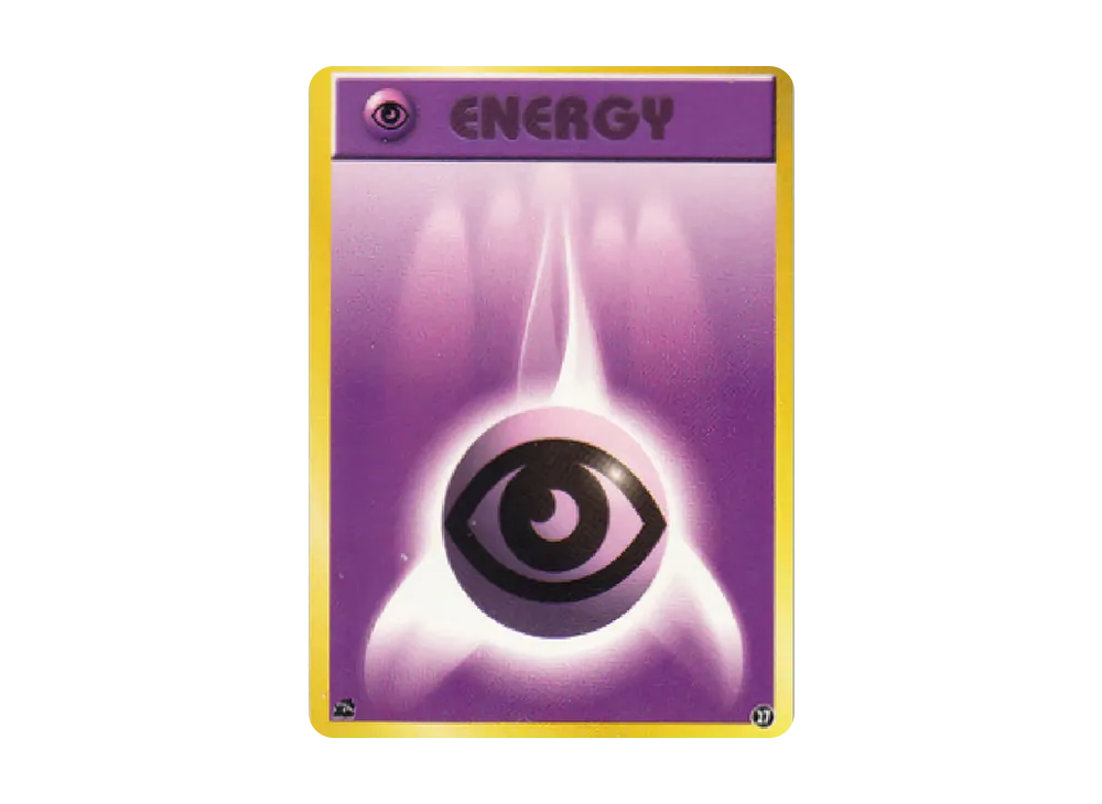 【Raw】 Psychic Energy : Old Back [PMCGI No.027](Expansion Pack"Intro Pack