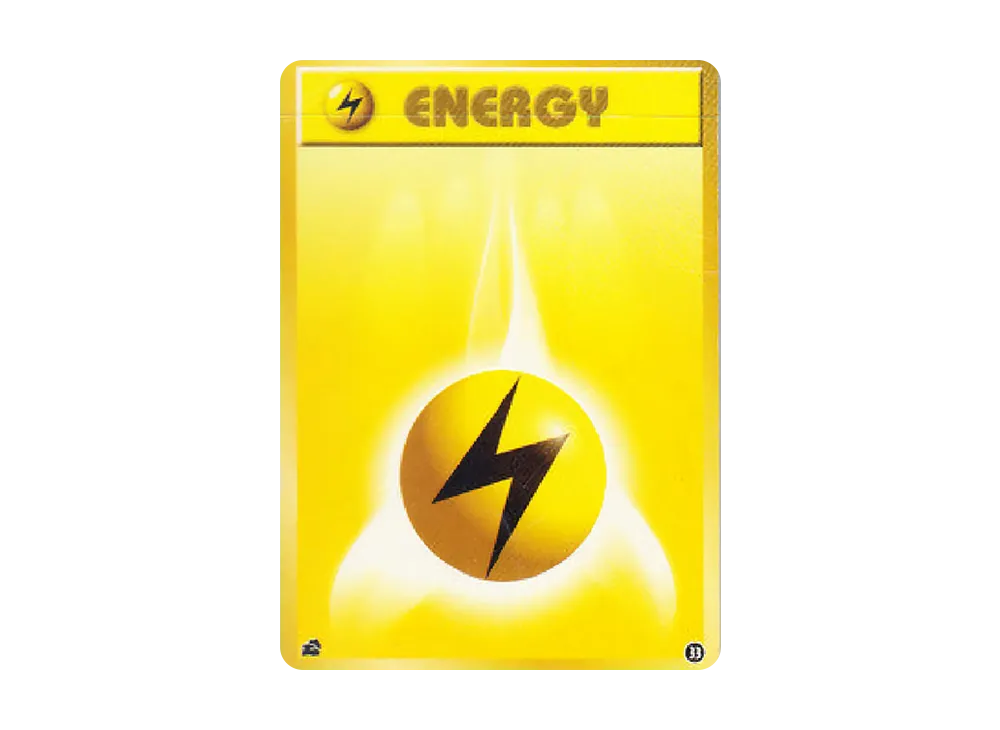 【Raw】 Lightning Energy : Old Back [PMCGI No.033](Expansion Pack"Intro Pack