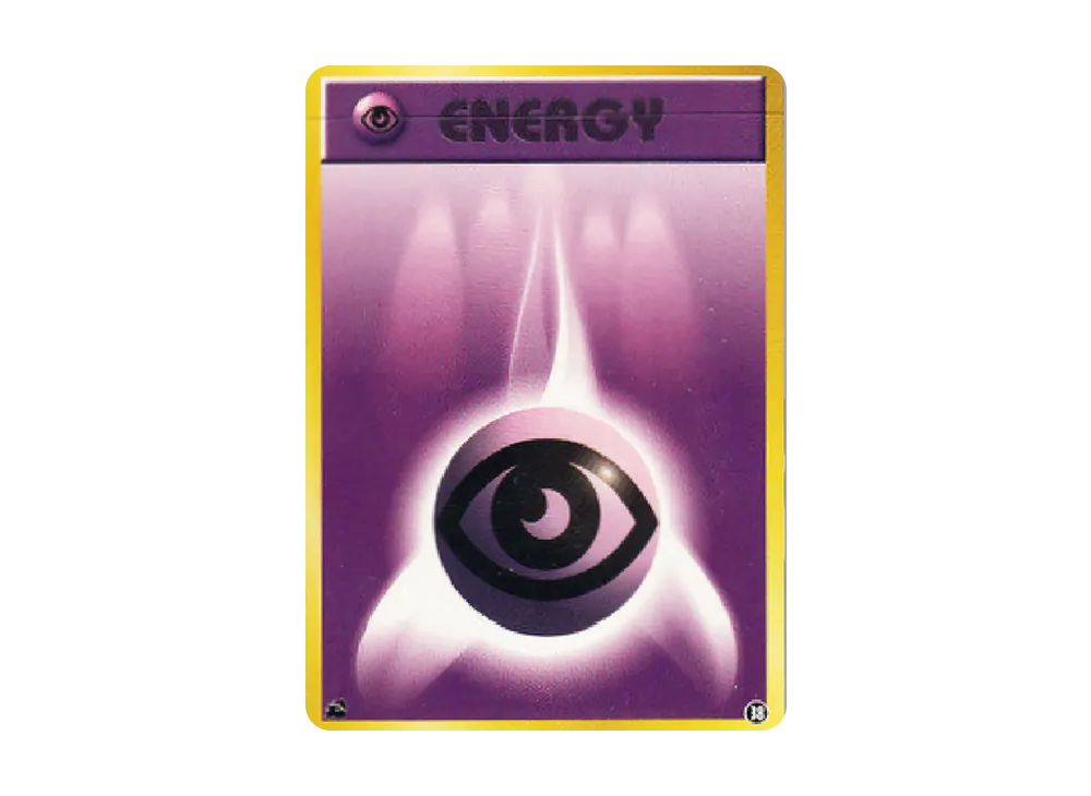【Raw】 Psychic Energy : Old Back [PMCGI No.038](Expansion Pack"Intro Pack