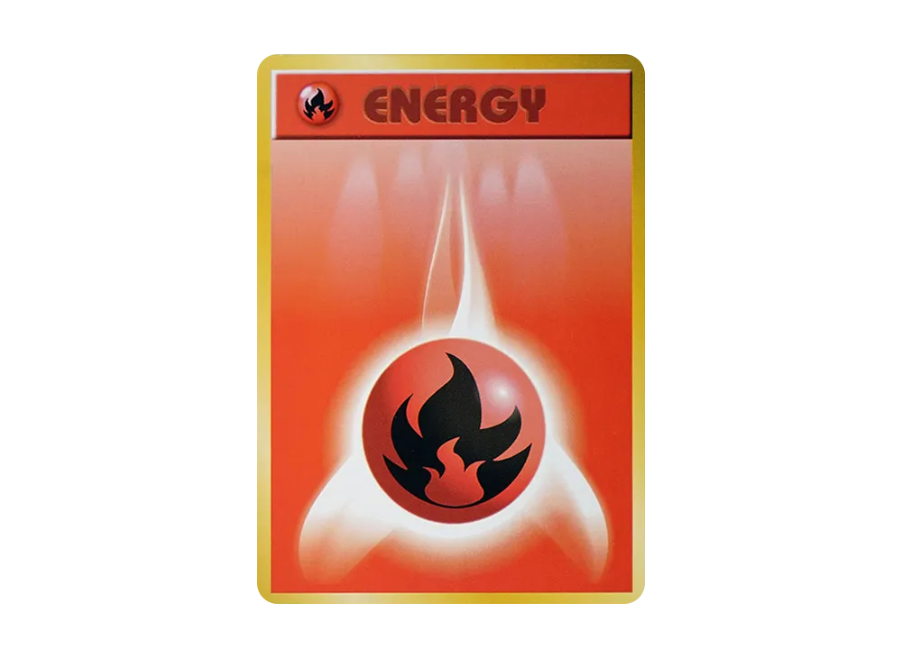 【PSA10】 Fire Energy : Old Back [PMCG1-ST](Starter Pack"Pokémon Card Game