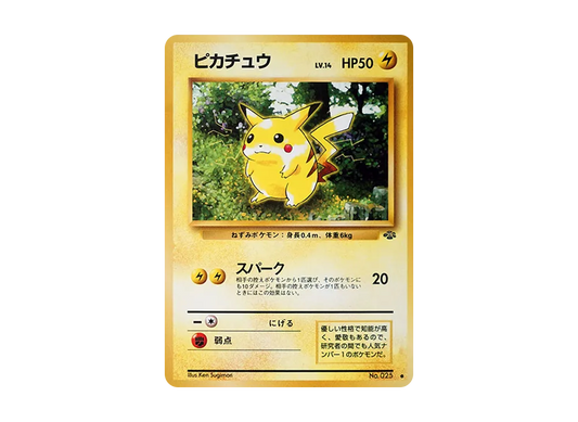 【PSA10】 Pikachu Common: Old Back [PMCG2 No.025] (Expansion Pack "Pokemon Jungle")