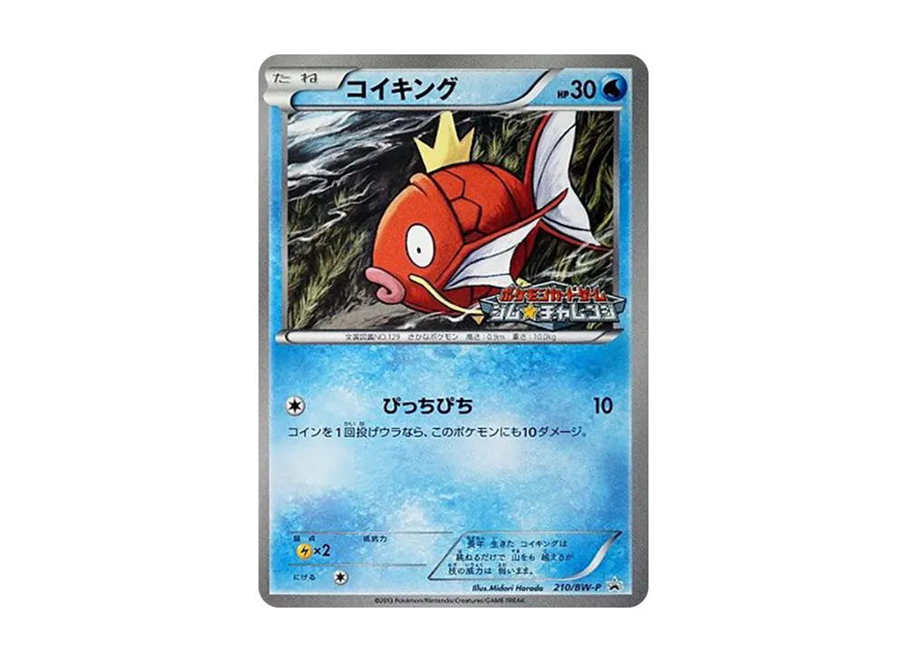 【PSA10】Magikarp P [BW-P 210/BW-P]\(Promo CardPack「Gym☆Challenge 2013Year4Month」)