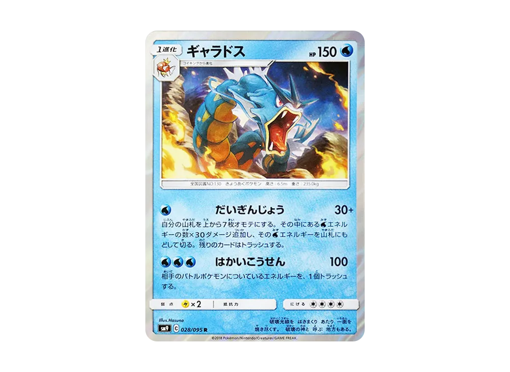 【Raw】 Gyarados R [SM9 028/095](Expansion Pack「Tag Bolt」)