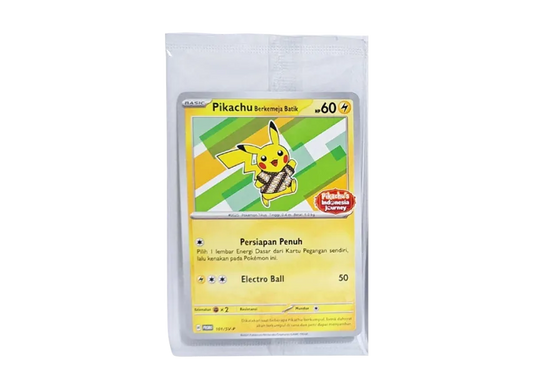 【PSA10】 Pikachu wearing a batik shirt (Pikachu pattern) P [SV0P 101] [Indonesian version] (Pikachu's Indonesian Journey)