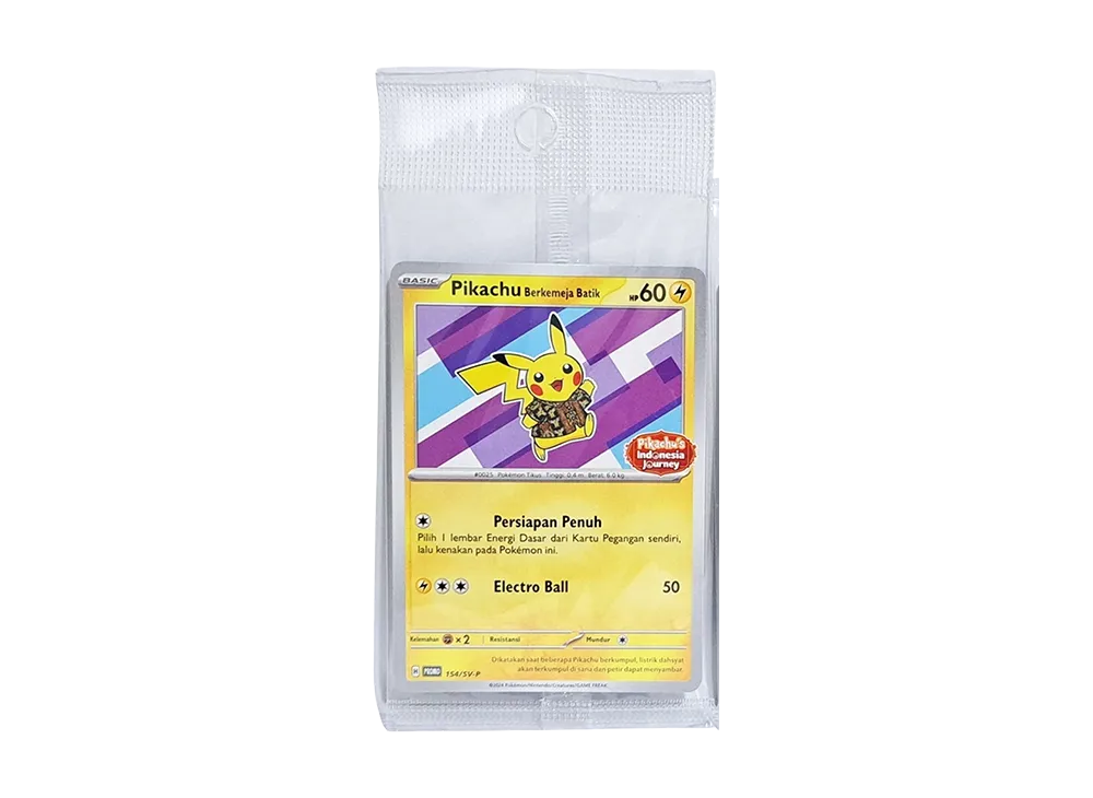 【PSA10】Wearing a Batik Shirt Pikachu (Xatu Pattern) P [SV-P 154][Indonesian Version]\(Pikachu of Indonesia Journey)