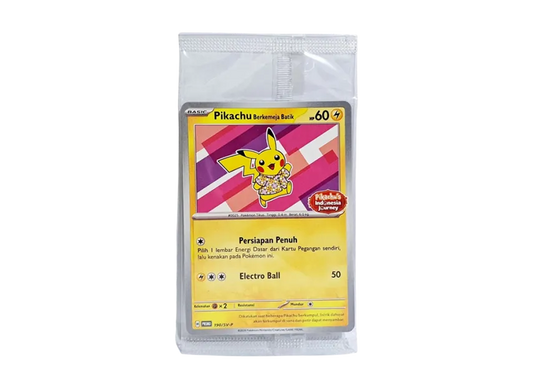 【PSA10】 Pikachu wearing a batik shirt (Flower Pikachu pattern) P [SV0P 190] [Indonesian version] (Pikachu's Indonesian Journey)