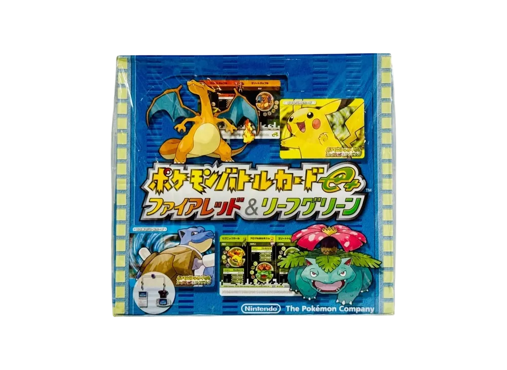 【For pricing, please contact us via Instagram DM】 PES Pokémon TCG Pokémon Battle Card e+"FireRed & LeafGreen"Box