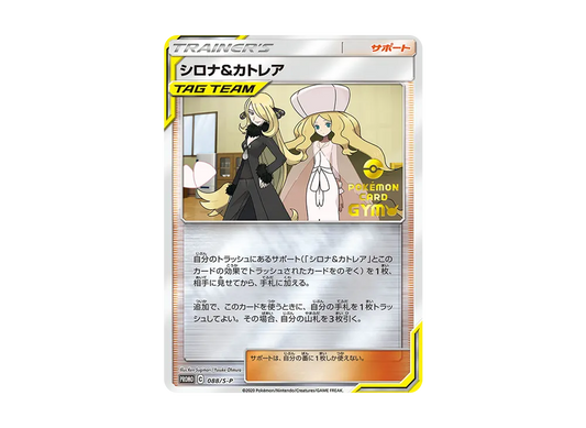【PSA10】 Cynthia&Caitlin P [S-P 088](Promo Card"Let's Enjoy。Spring、Pokemon Card