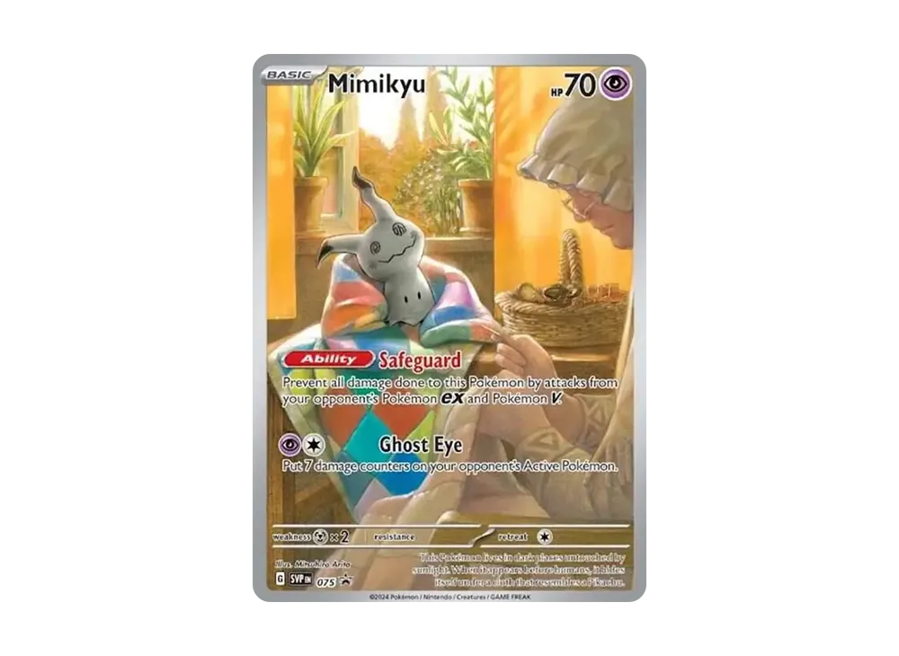 【Raw】 Mimikyu P [SVP EN 075][English Version](Scarlet & Violet"Promo Card " )