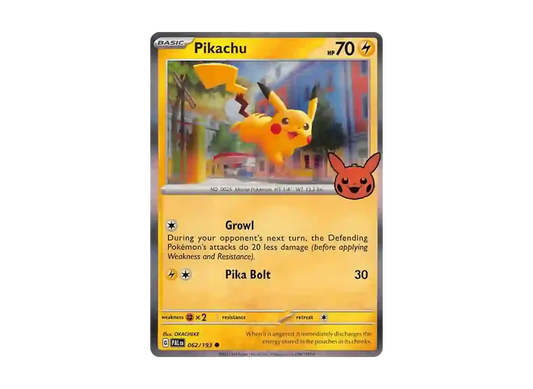 【Raw】 Pikachu C [PAL EN 062/193][English Version](Scarlet & Violet"Trick or Trade 2023