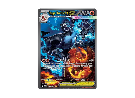 【PSA10】 Mega Charizard Xex SIR [PFL EN 125/094] (English version) (Mega Evolution "Phantasmal Flames")