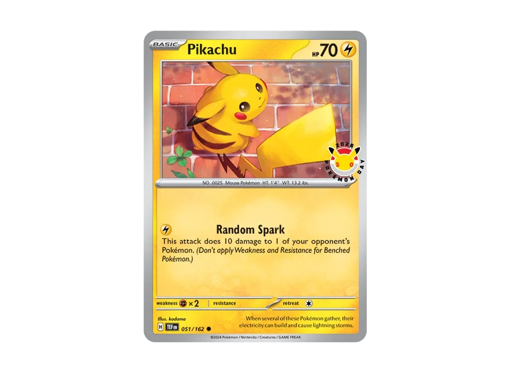 【PSA10】Pikachu C [TEF EN 051/162][English Version]\(MEGAEvolution「PokemonDay 2026 Collection」)