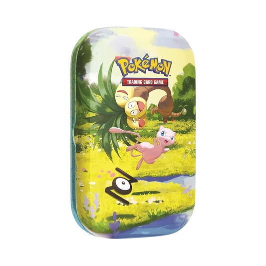 【30C0MT01】 Pokémon TCG: Mega Evolution (English Version) Mini Tin 30th CELEBRATION (Mew&Alolan Exeggutor)