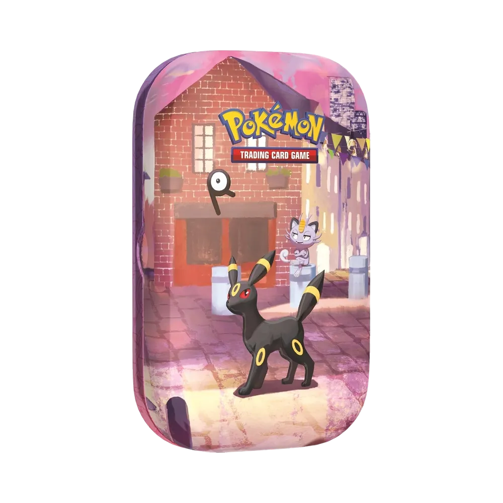 【30C0MT01】 Pokémon TCG: Mega Evolution (English Version) Mini Tin 30th CELEBRATION (Umbreon&Alolan Meowth)