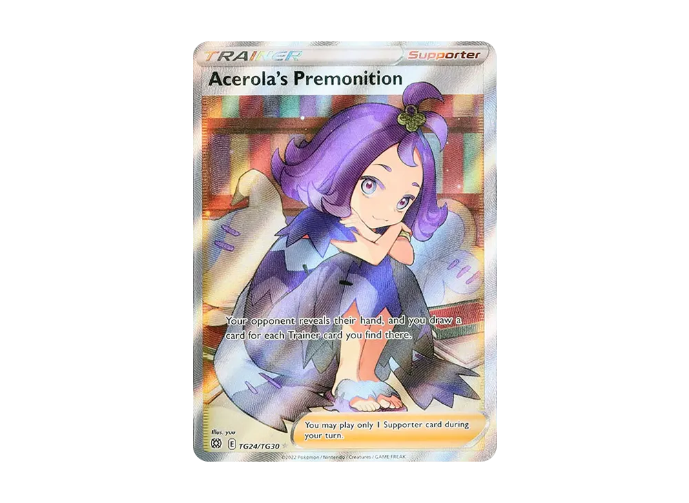 【PSA10】Acerola of Premonition UR [TG24/TG30][English Version]\(Sword & Shield「Brilliant Stars」)