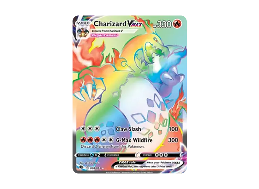 【PSA10】 Charizard VMAX RR [074/073] (English version) (Sword & Shield "Champions Pass")