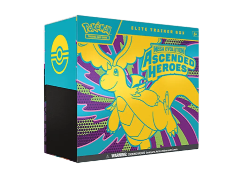 Pokémon Trading Card Game [English Version] Mega Evolution "Ascended Heroes Elite Trainer Box" pkmn0tcg0en0ASC
