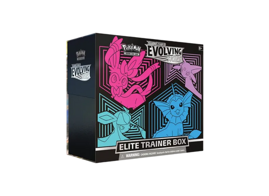 Pokémon Trading Card Game [English Version] Sword & Shield Evolving Skies Elite Trainer Box (Glaceon, Vaporeon, Silveon, Espeon) pkmn0tcg0en0EVS0ETB1