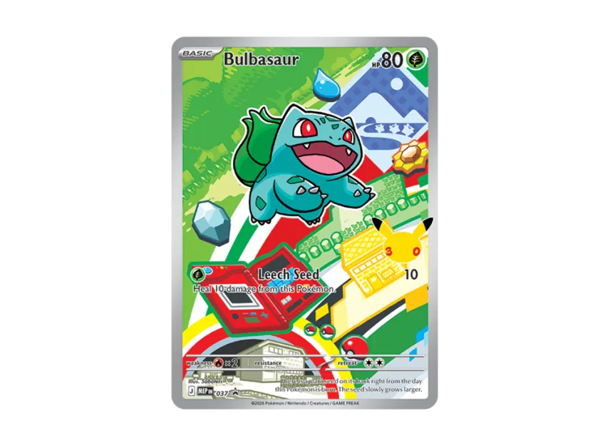 【PSA10】 Bulbasaur P [MEP EN 037] [English Version] (Mega Evolution "First Partner Illustration Collection Set Series 1")
