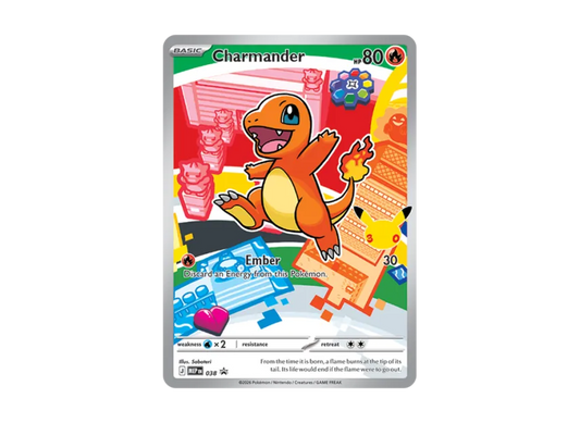 【PSA10】 Charmander P [MEP EN 038] [English Version] (Mega Evolution "First Partner Illustration Collection Set Series 1")