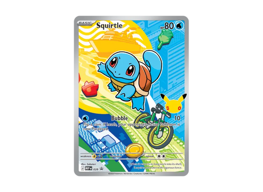 【PSA10】 Squirtle P [MEP EN 039] [English Version] (Mega Evolution "First Partner Illustration Collection Set Series 1")