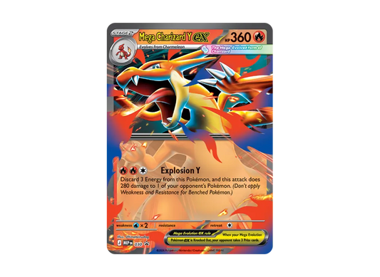 【Raw】 MEGA CharizardY Promo [MEP EN 030][English Version](MEGA Evolution"Mega Charizard Tin (Y)