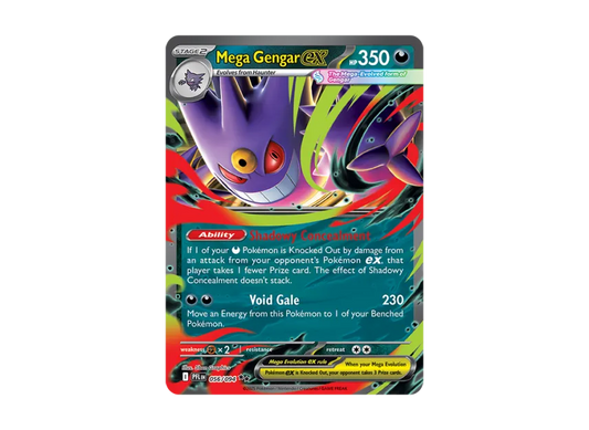 【PSA10】 Mega Gengar ex RR [PFL EN 056/094] (English version) (Mega Evolution "Phantasmal Flames")