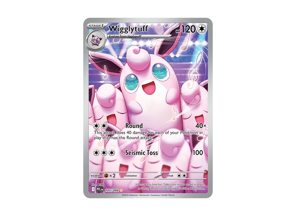 【PSA10】Wigglytuff IR [PFL EN 105/094][English Version]\(MEGAEvolution「Phantasmal Flames」)