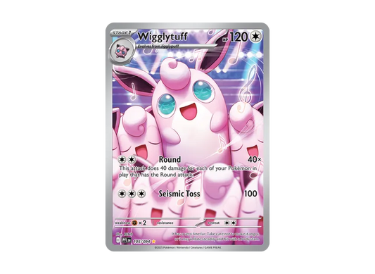 【PSA10】 Wigglytuff IR [PFL EN 105/094] (English version) (Mega Evolution "Phantasmal Flames")
