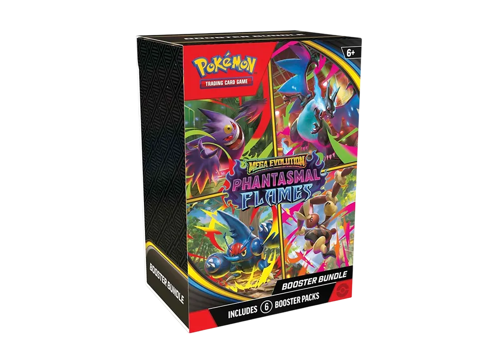Pokemon Card Game English Version Mega Evolution "Phantasmal Flames Booster Bundle" en-PFL-BB