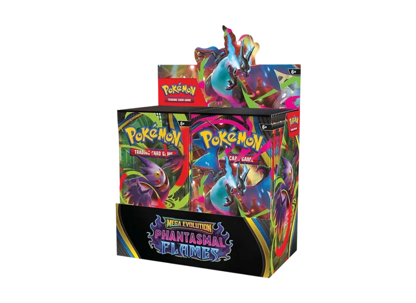 Pokémon Trading Card Game [English Version] Mega Evolution "Phantasmal Flames Booster Display Box" pkmn0tcg0en0PFL0BD