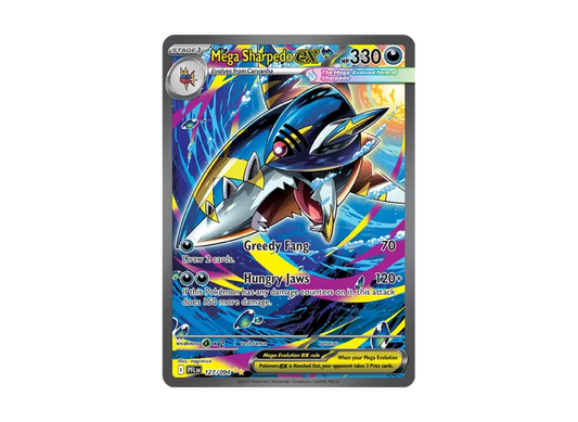 【PSA10】 Mega Sharpedo ex SIR [PFL EN 127/094] (English version) (Mega Evolution "Phantasmal Flames")