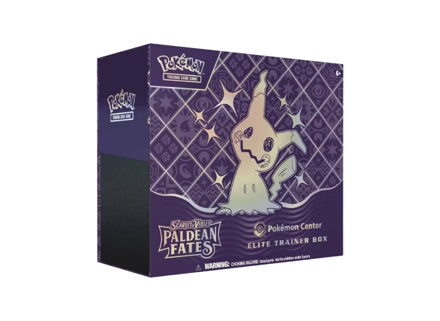 Pokémon Trading Card Game [English Version] Scarlet & Violet Paladin Fates Pokémon Center Elite Trainer Box pkmn0tcg0en0PLF0ETB