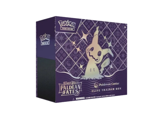 Pokémon Trading Card Game [English Version] Scarlet & Violet Paladin Fates Pokémon Center Elite Trainer Box pkmn0tcg0en0PLF0ETB