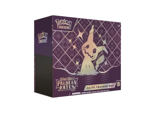 Pokémon Trading Card Game [English Version] Scarlet & Violet Paladin Fates Elite Trainer Box pkmn0tcg0en0PLF0ETB