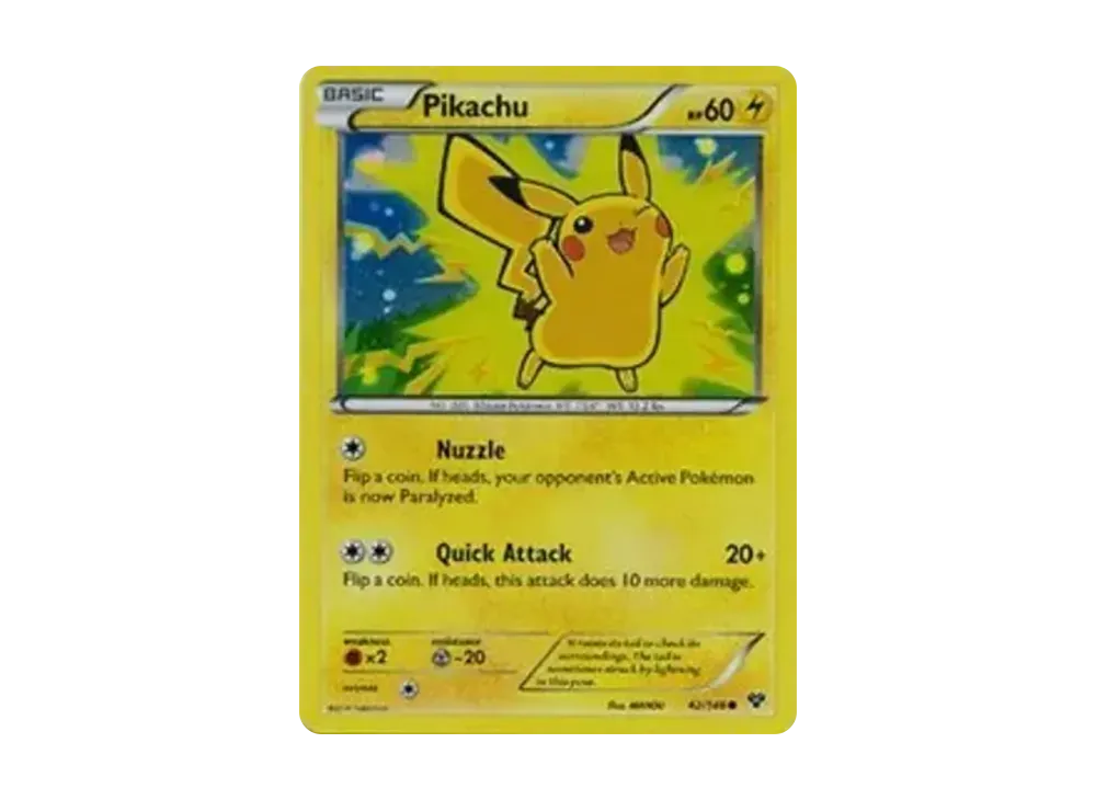 【Raw】 Pikachu C [42/146][English Version](Promo Card)