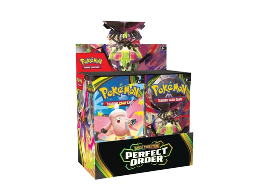 Pokémon Trading Card Game MEGA (English version) Mega Evolution "Perfect Order Display Box" Box pkmn0tcg0en0POR0DPB