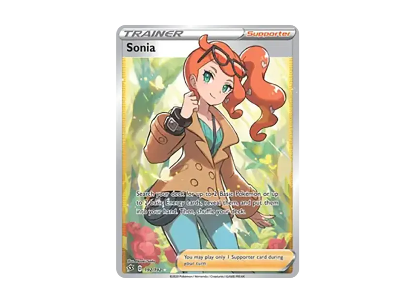 【PSA10】 Sonia UR [192/192] (English Version) (Sword & Shield "Label Crash")