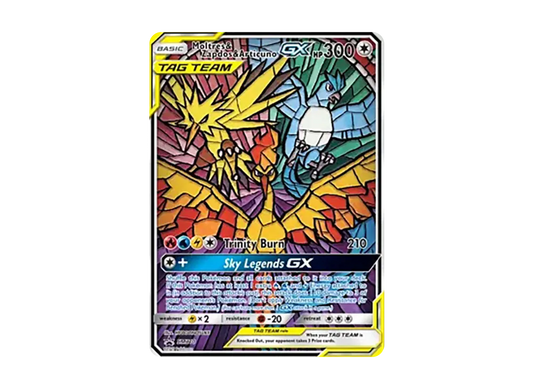 【Raw】 Moltres&Zapdos&Articuno GX P [SM210][English Version](Sun & Moon「Promo Card」)