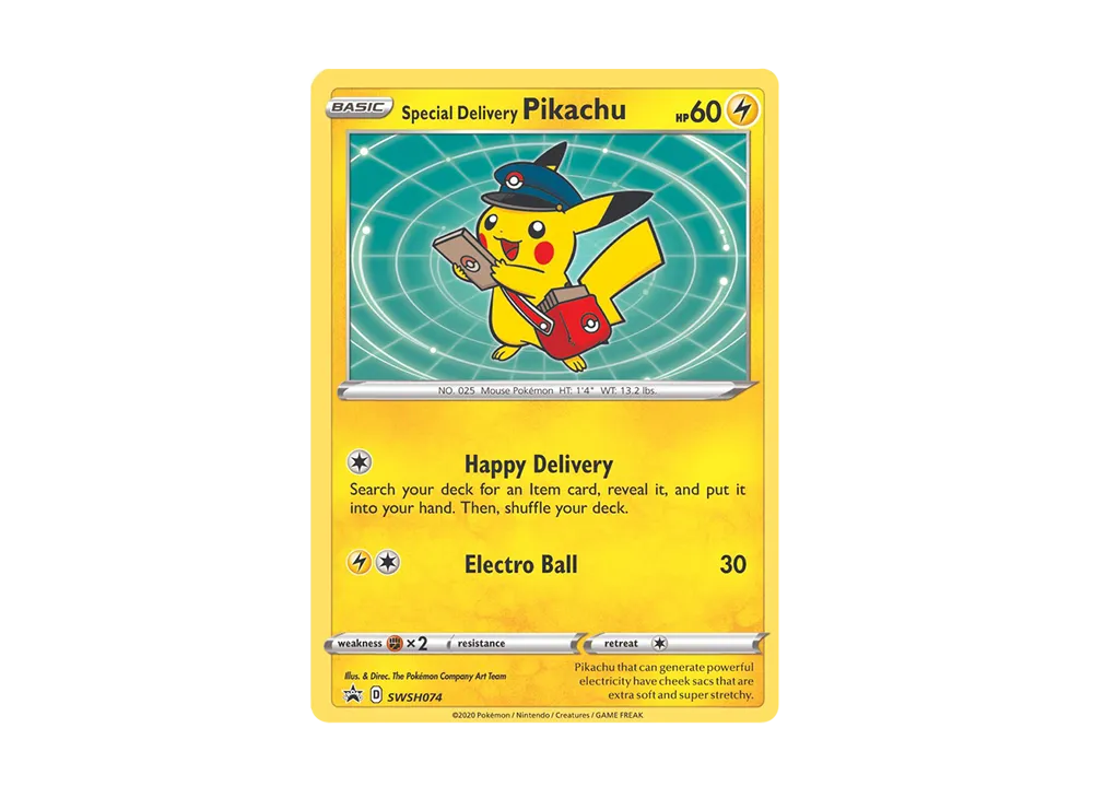 【PSA10】SpecialDeliveryPikachu P [SWSH074][English Version]\(Sword & Shield「Promo Card」)