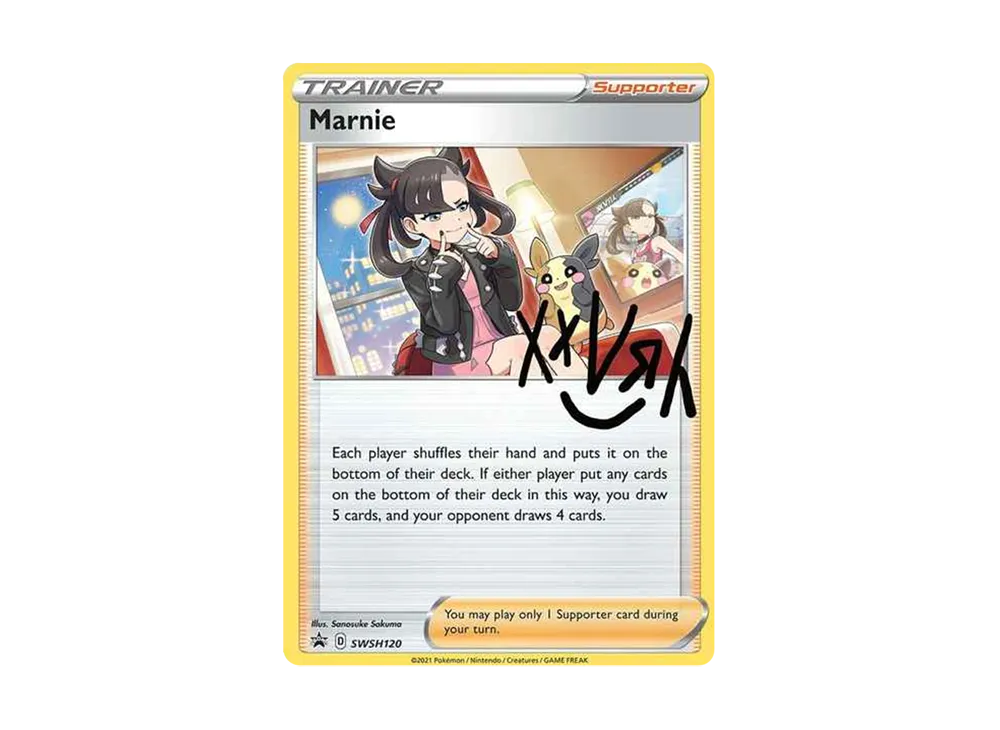 【Raw】 Marnie P [SWSH120][English Version](Sword & Shield"Promo Card " )