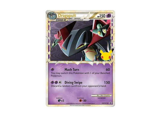 【Raw】 Dragapult P [SWSH132][English Version](Sword & Shield"Promo Card " )
