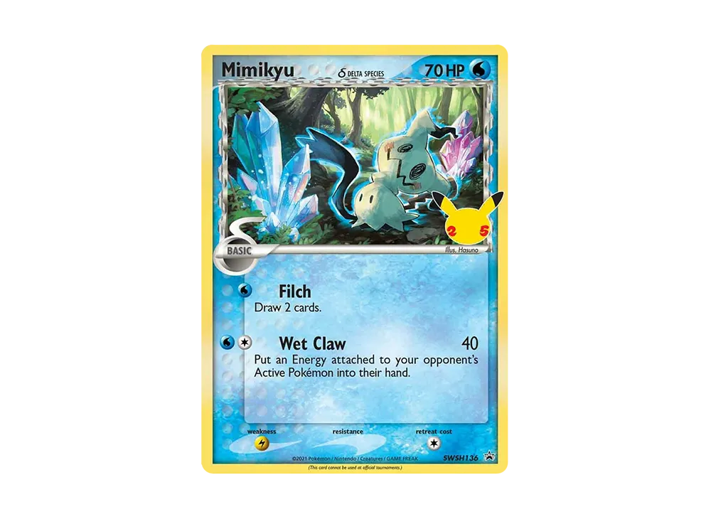 【PSA10】Mimikyu P [SWSH136][English Version]\(Sword & Shield「Promo Card」)