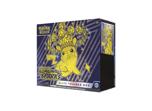 Pokémon Trading Card Game [English Version] Scarlet & Violet Surging Sparks Elite Trainer Box pkmn0tcg0en0SSP EN0ETG