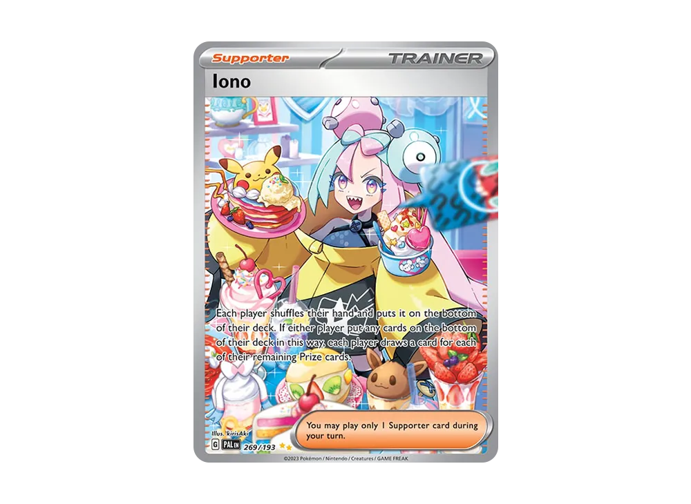 【PSA10】Iono SIR [PAL EN 269/193]【English Version】(Scarlet & Violet「Paldea Evolved」)