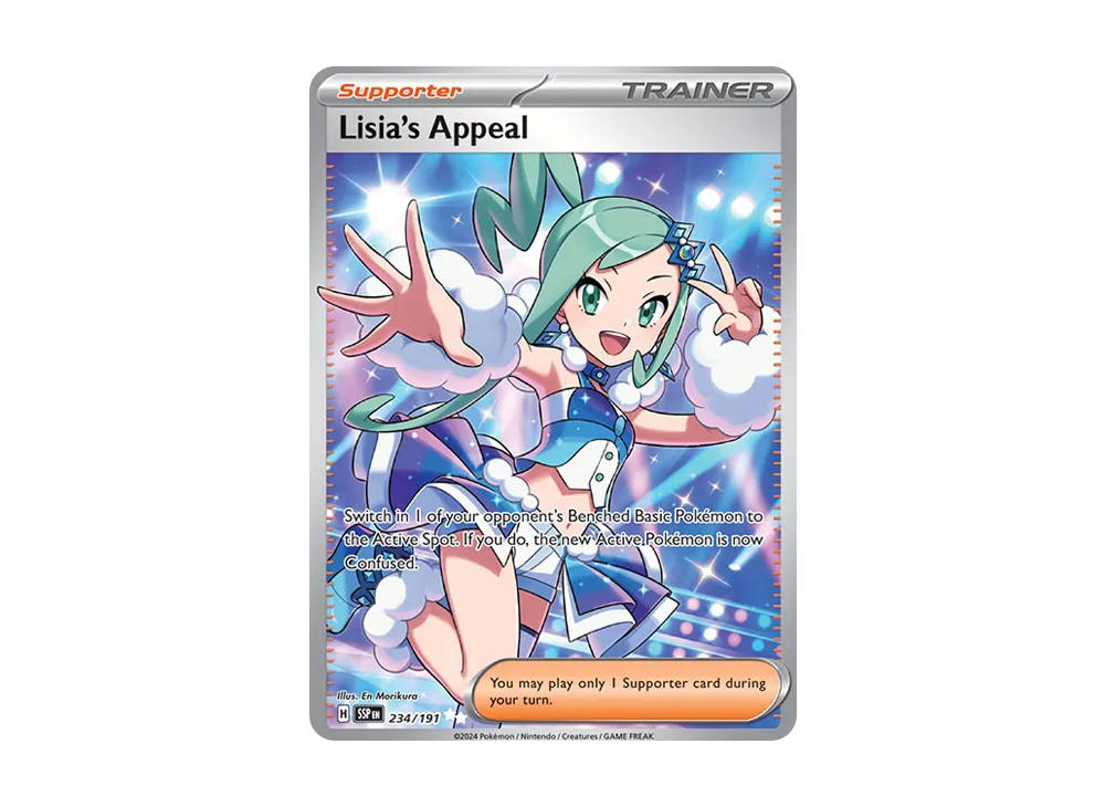 【PSA10】 Lisia of Appeal UR [SSP EN 234/191][English Version](Scarlet & Violet"Surging Sparks